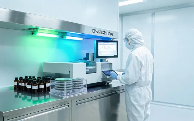 Semiconductor chemical quality lab