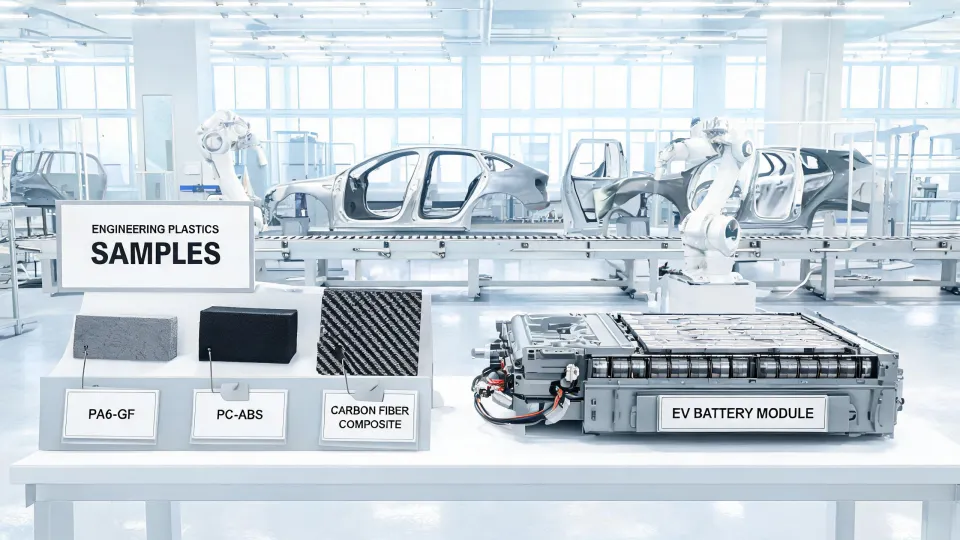 Automotive lightweight material production