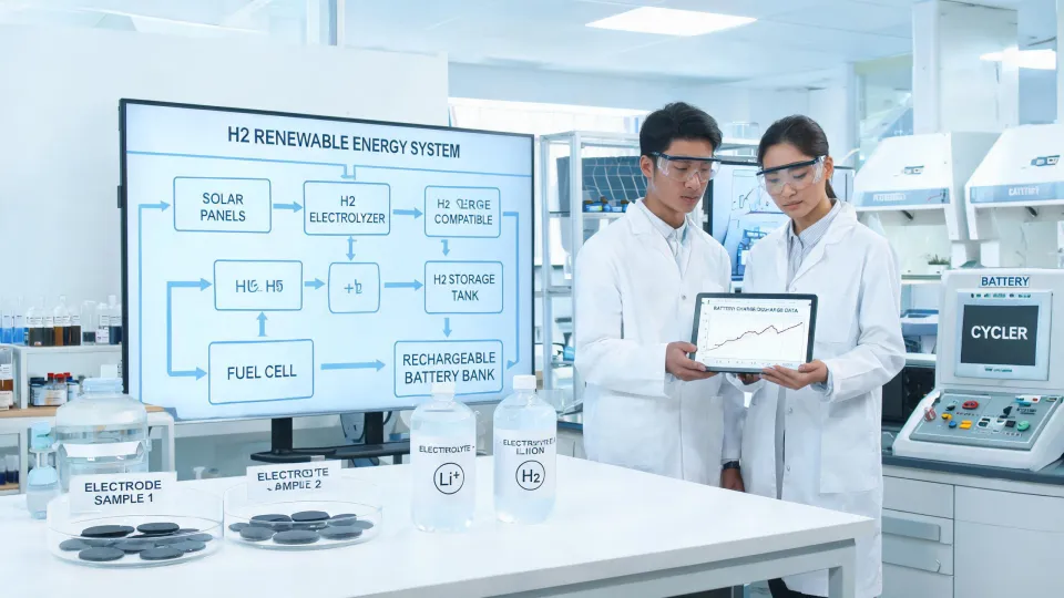 Energy storage materials lab